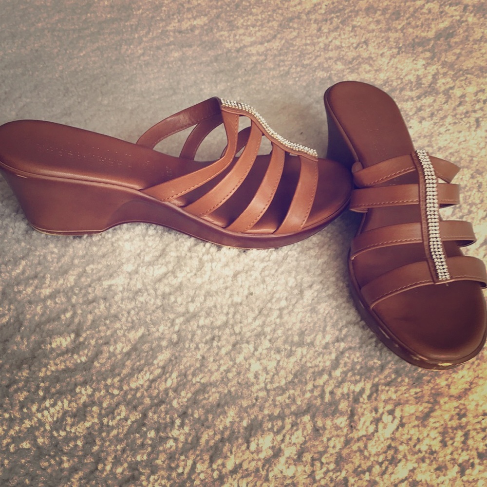 Tan Sandals Size 8